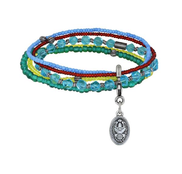 Multi - Petit Glamour d'Afrique - Armband von Konplott